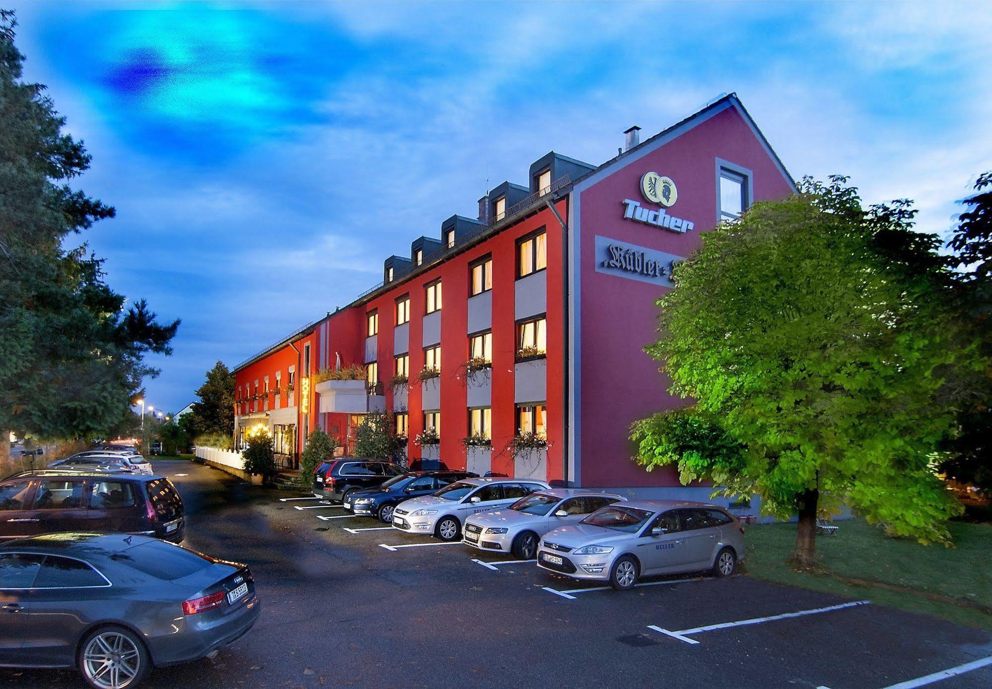 Hotel Kuebler Wendelstein Exteriör bild